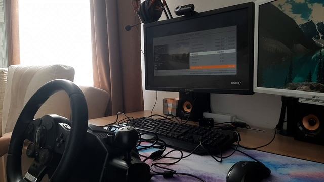 Тест игрового руля Logitech Driving Force GT.