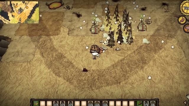 [Don't Starve Together] How to kill Dragonfly near Lava pond? смотреть онлайн