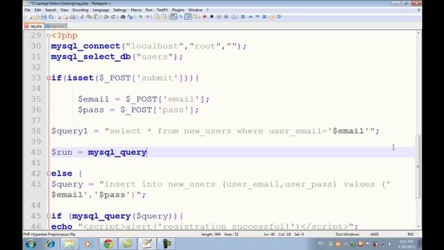 URDU PHP MySQL Tutorials in Urdu Hindi Checking Existing Email in Database THIRD смотреть онлайн