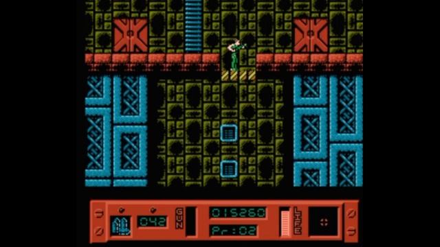 Dendy (Famicom,Nintendo,Nes) 8-bit Alien 3 Mission Level 2