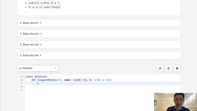 Leetcode - Max Consecutive Ones III (Python) смотреть онлайн
