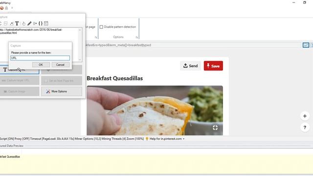 How to scrape Pinterest listings and extract the URLs that Pinterest Pins link to | Webharvy смотреть онлайн