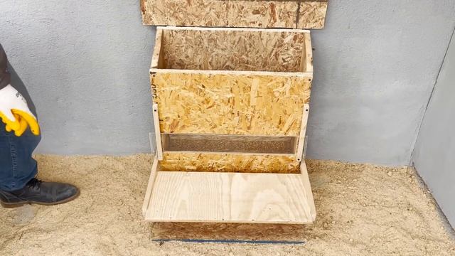 50 Kg Tavuk Yemliği | Otomatik Tavuk Yemlik Nasıl Yapılır