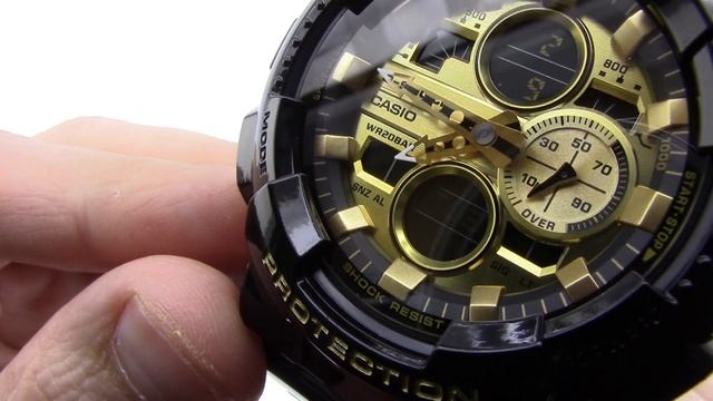 Casio G-Shock GA-140GB-1A1ER Unboxing 4K смотреть онлайн