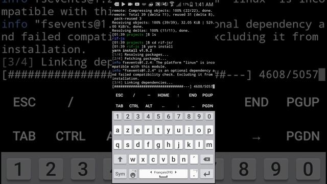 android -$: git clone && yarn test смотреть онлайн