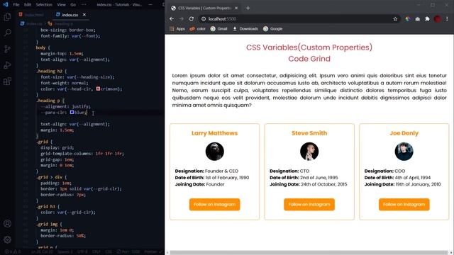Learn all about the CSS Variables or Custom Properties . Complete Explanation | Code Grind смотреть онлайн