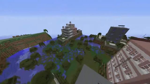 Обзор модов #8  Большие города   (LostCities 1.12.2) смотреть онлайн