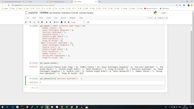 22 Nested Dictionary смотреть онлайн