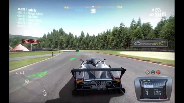 Need For Speed Shift - Pagani Zonda R - Alpental Time Attack gameplay смотреть онлайн