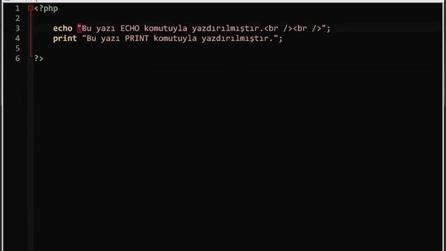 PHP'ye Giriş ECHO - PRINT Komutları ve Yorum Satırları # HD 720p # Skullcrusher.org смотреть онлайн
