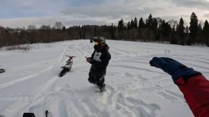 Большой тест СНОУБАЙКОВ Backcountry | Кайо К1,  KTM 450 sxf и GR 8 300 на гусянках!