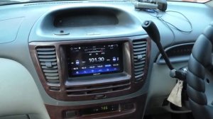 Магнитола LeTrun на Toyota Nadia 1998 года
