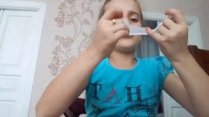 слайм из жвачки