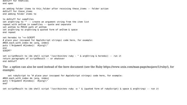 Apple: Embedding a ruby script in AppleScript (3 Solutions!!) смотреть онлайн