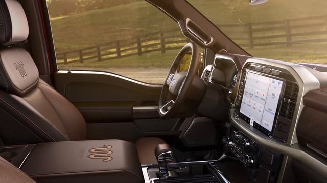 2021 Ford F-150 King Ranch as 2022 Model with New Colors and Interior of the Truck смотреть онлайн
