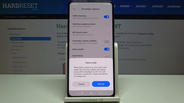 How to Enable Demo Mode in XIAOMI Mi 9T – Activation Tutorial смотреть онлайн