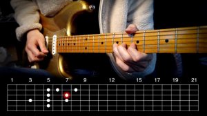 How to play - J.J. Cale & Eric Clapton “Don't Cry Sister” Guitar Solo | Guitar Lesson