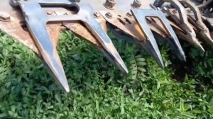 Обзор косилки КСФ-2.1 с полотном Шумахер. Опыт эксплуатации.