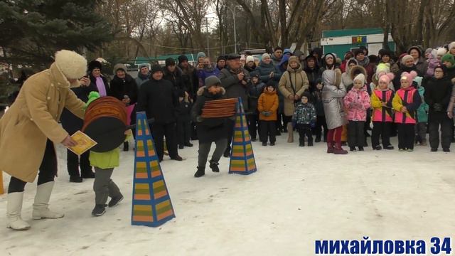 Масленица в парке М.М. Смехова АУДИО РОЛИК смотреть онлайн