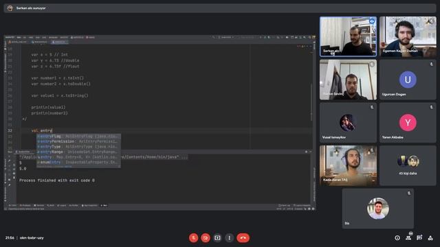 Bugdroid Buddy's Kotlin Eğitimi 1. gün смотреть онлайн