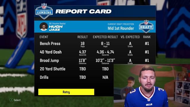 Is It Possible To Be the FIRST OVERALL DRAFT PICK in Madden 24 Superstar Mode? смотреть онлайн