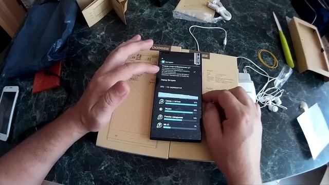 DOOGEE DAGGER DG550 5.5-inch MTK6592. Распаковка и первое Впечатление.. смотреть онлайн