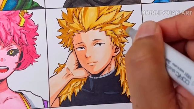 Drawing 21 Years Old My Hero Academia Characters | Part 1 смотреть онлайн