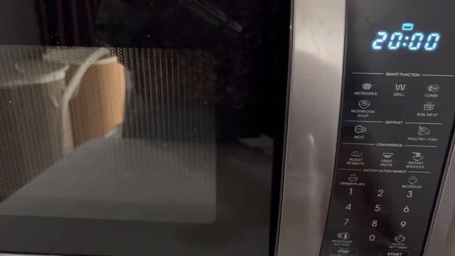 Microwave Oven with Grill Sharp R-650GX(BS) untuk Grill Dan Boil Meat (Masak Daging) смотреть онлайн