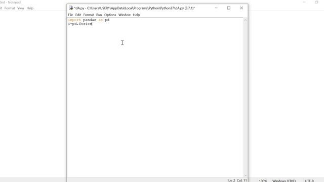 Python Pandas - Create an empty Series смотреть онлайн