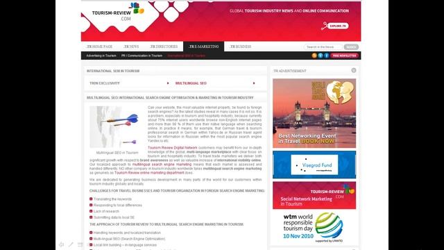 Tourism Search Engine Marketing смотреть онлайн