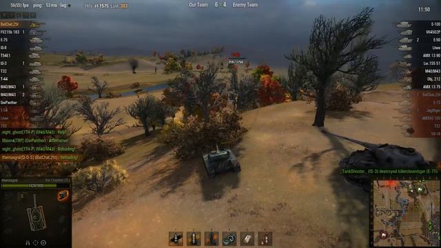 WOT: Highway - Bat Chatillon 25 t - 5 frags смотреть онлайн
