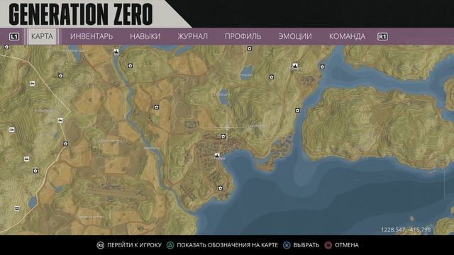 Generation Zero Карта Убежищ. И не только. Прохождение игры. смотреть онлайн