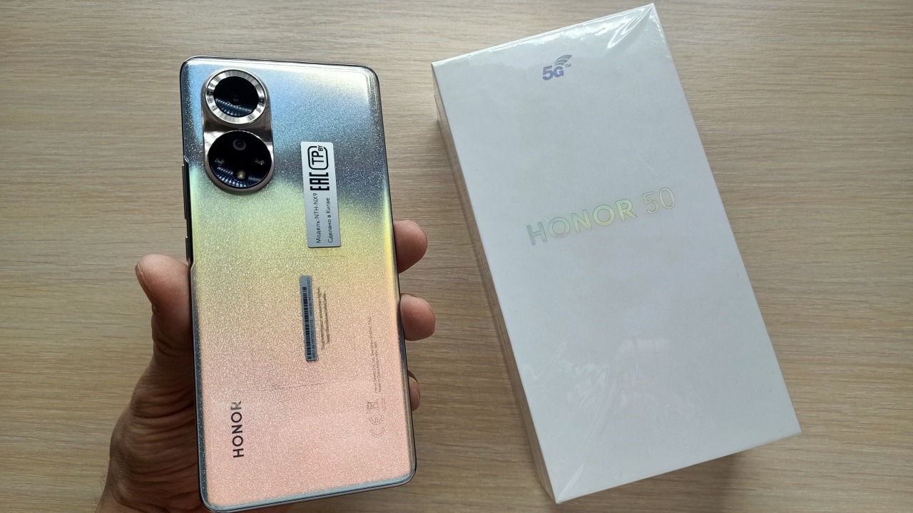 Обзор HONOR 50 5G 8/256Gb ?