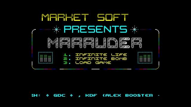 Marauder Crack Intro - Market Soft [#zx spectrum, zxaaa.net, zxdemo.ru] смотреть онлайн