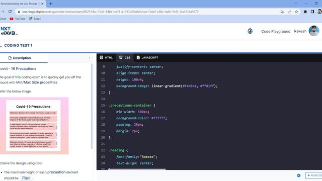 CODING TEST - 1 | CSS FLEXBOX | #html #css #bootstrap смотреть онлайн