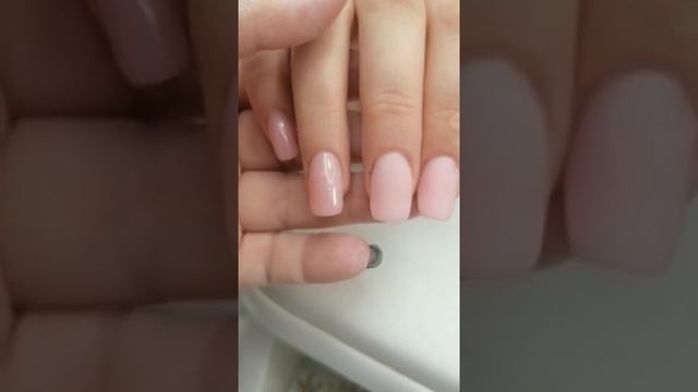 ?Наращивание ногтей в 14 лет на верхние формы + Укрепление гелем+ База с шимером✨?Преображение руче смотреть онлайн