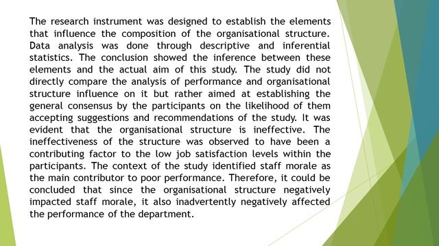 An Investigation of the Impact of Organisational Structure on Organisational Performance FRMR 2019 смотреть онлайн
