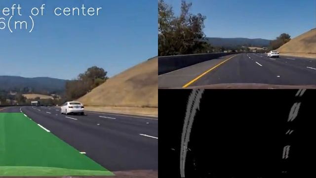 Self Driving car Lane detection using OpenCV смотреть онлайн
