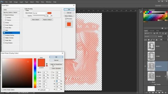 how to make C-M-Y-K color Separation in Photoshop Images-5 смотреть онлайн