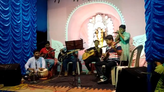 Saat Vai Champa on Mouthorgan by Plabon Band at Sarisha Ever Green Club смотреть онлайн