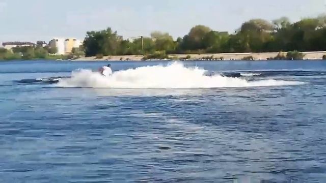 Гидроцикл Kawasaki Jet Ski 1100 на воде 2019 смотреть онлайн