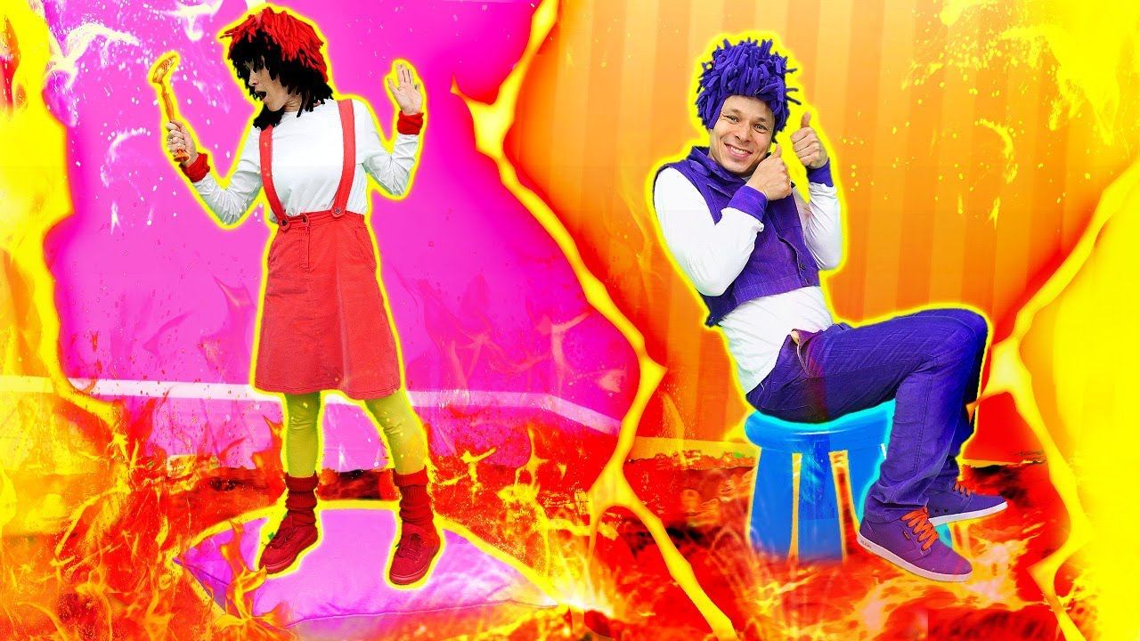 Детские песенки — Пол это лава — Весёлые игры для детей Капуки Кануки смотреть онлайн