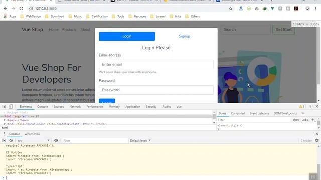 28 - Limited Access to Admin Area only for Auth Users in Vuejs and Firebase смотреть онлайн