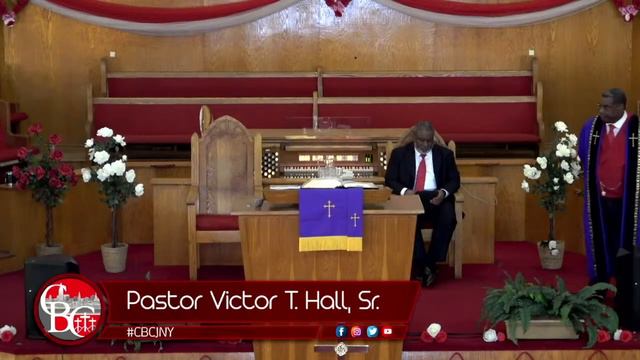 Worship Service Pastor Victor T. Hall, Sr. - Calvary Baptist Church смотреть онлайн