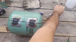 Супер идея как использовать старый баллон от фреона