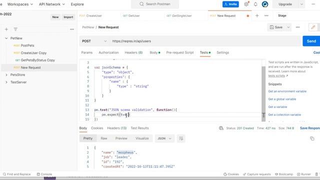 #Tutorials 16 || How to validate JSON schema using postman смотреть онлайн