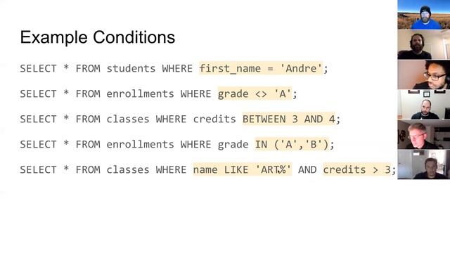 W8D3: Intro to SQL смотреть онлайн