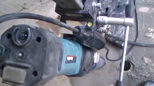 сверление в бетонном перекрытии смотреть онлайн