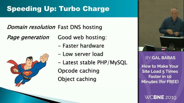 How to Make Your Site Load 5 Times Faster in 10 Minutes - Gal Baras @ WordCamp Brisbane 2019 смотреть онлайн
