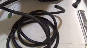 Как протащить кабель через гофру без проволоки